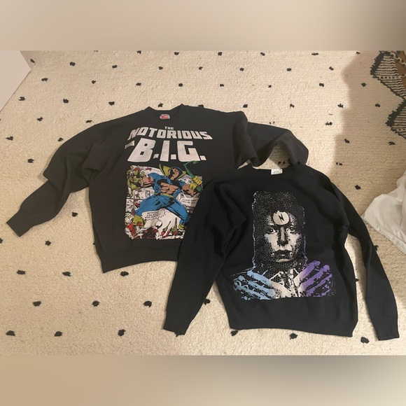 Hanes Other - Vintage black music sweatshirts!